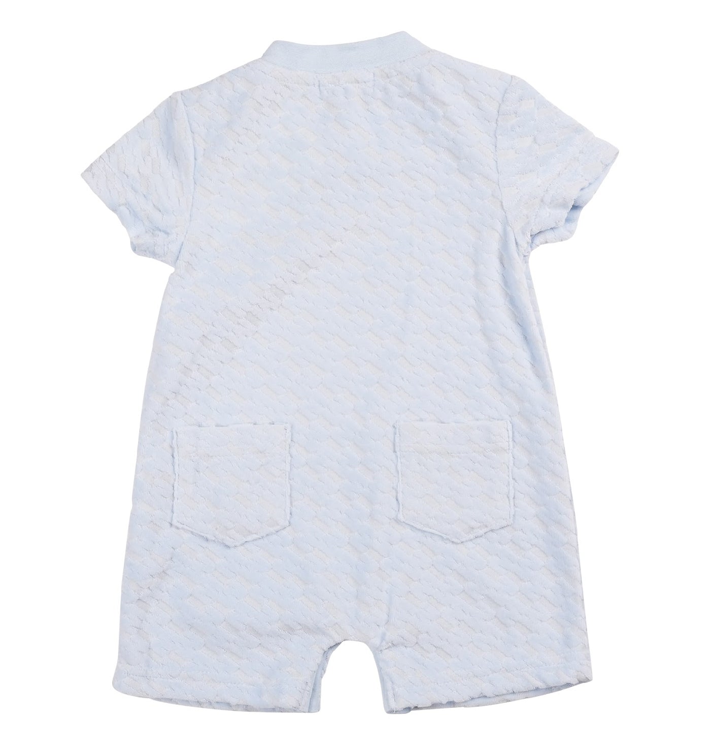 Mintini boys blue romper 6299