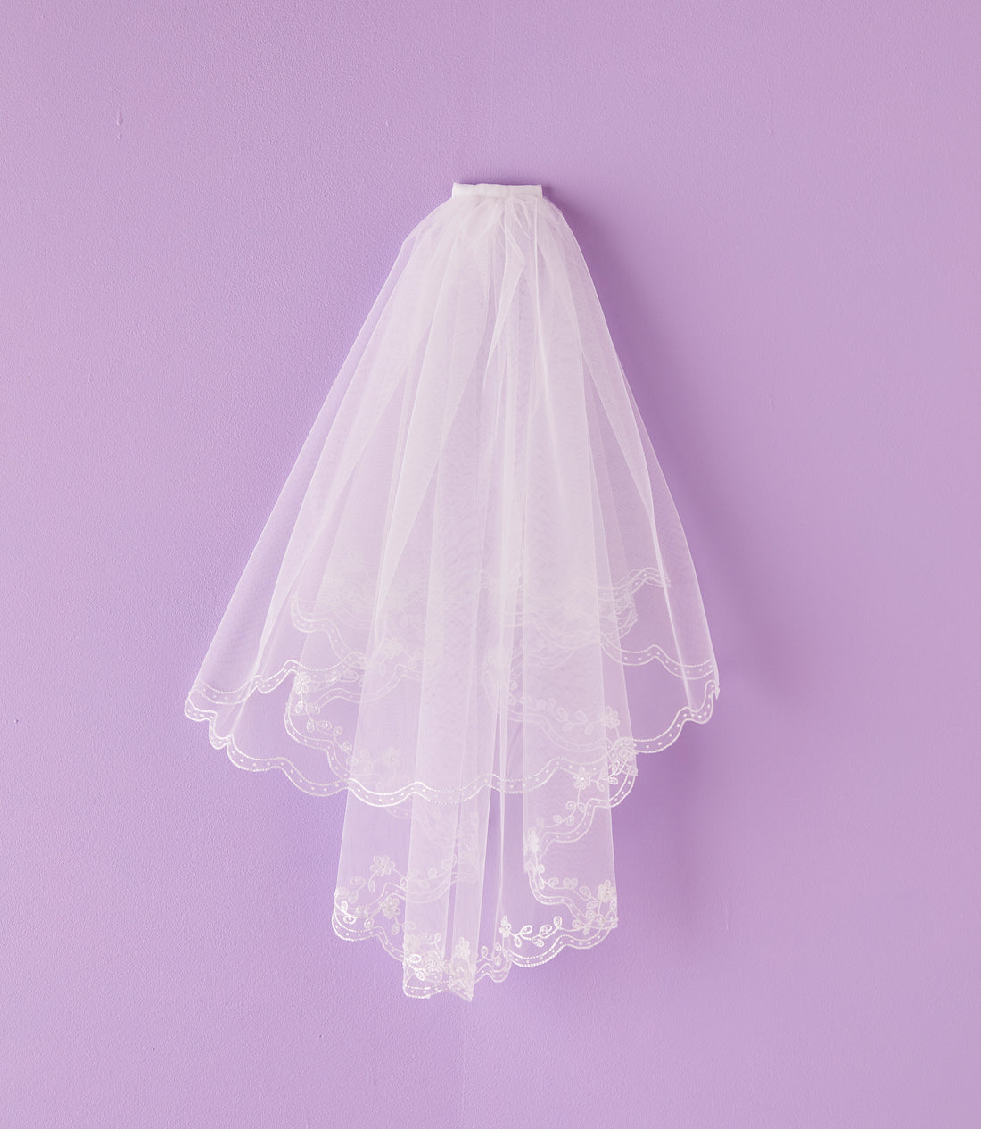 Peridot Sylvie veil white