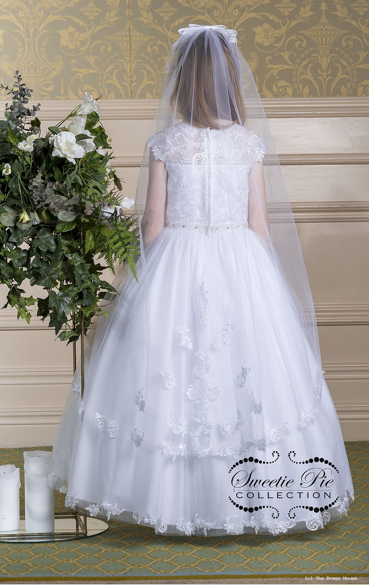 Sweetie pie long veil 4036