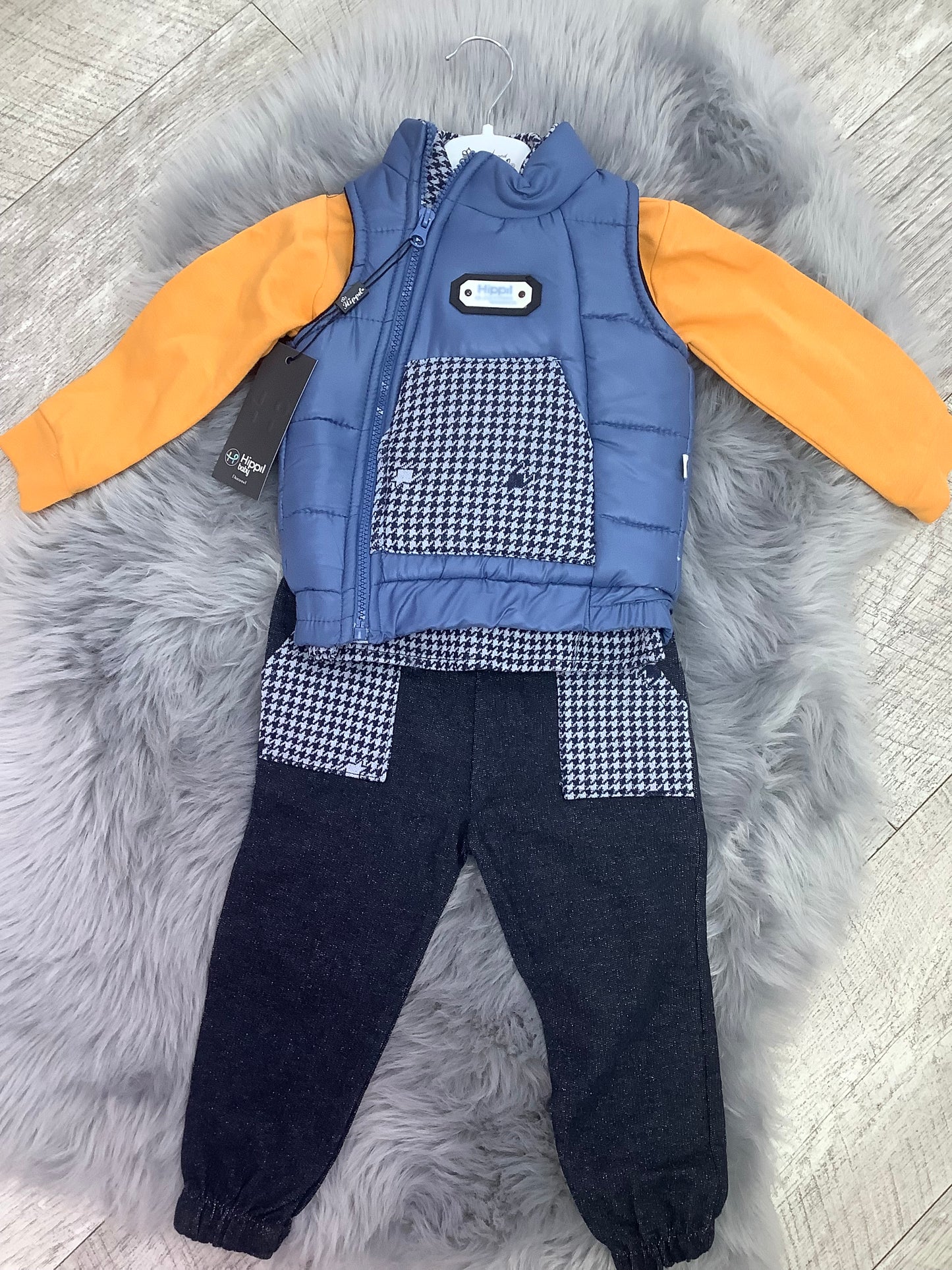 Hippil boys 3 piece gilet set BLACK FRIDAY