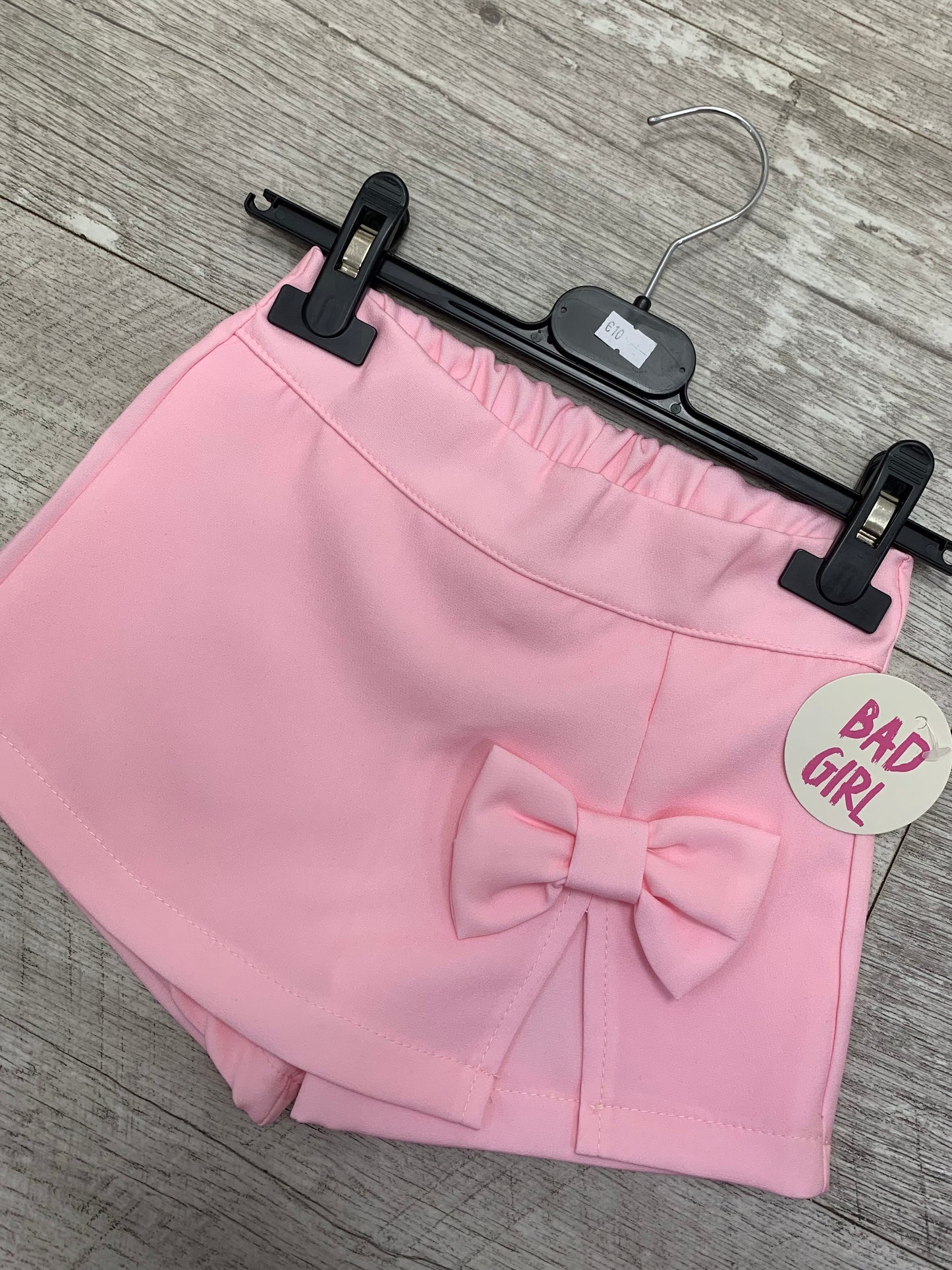 Girls pink skort
