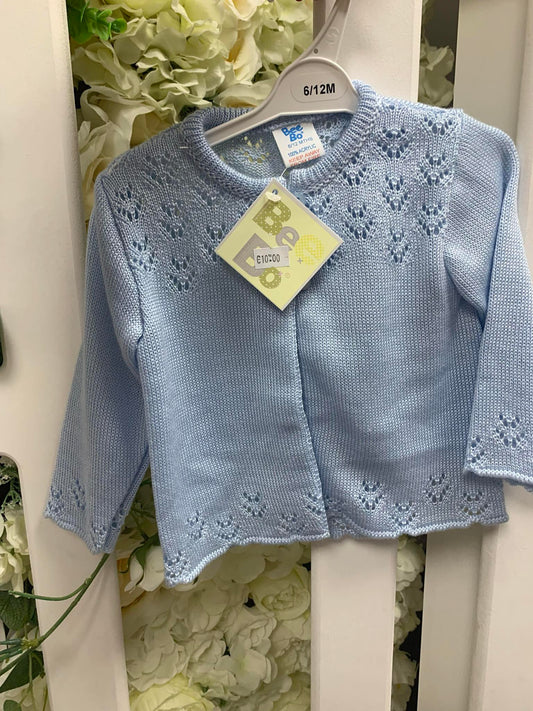 Girls blue cardigan
