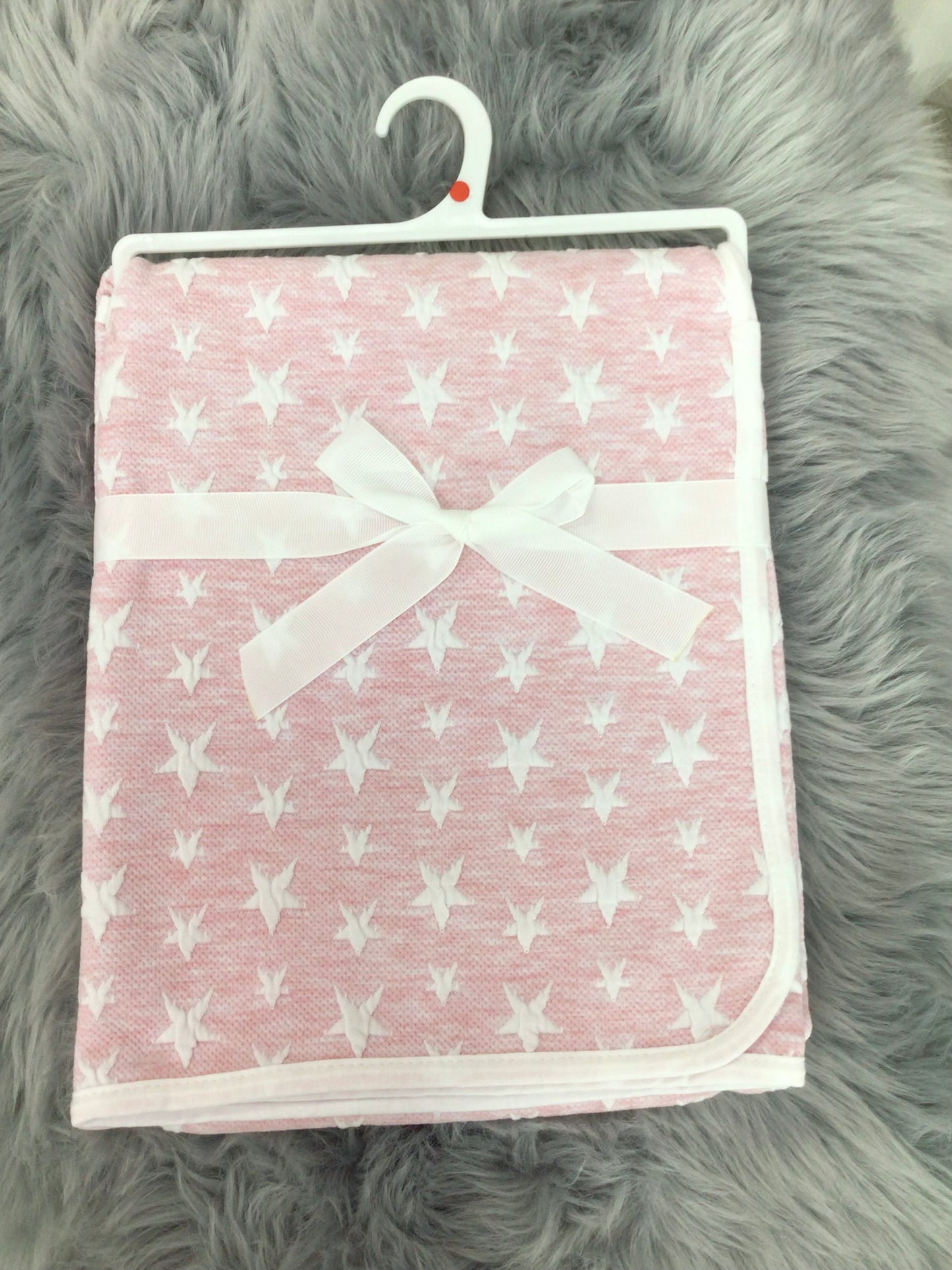 Pink star blanket