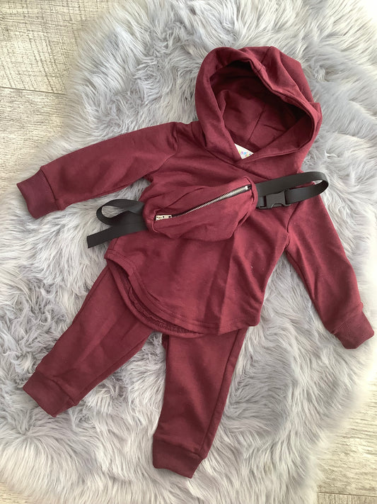 Baby boy’s burgundy 3 piece set BLACK FRIDAY