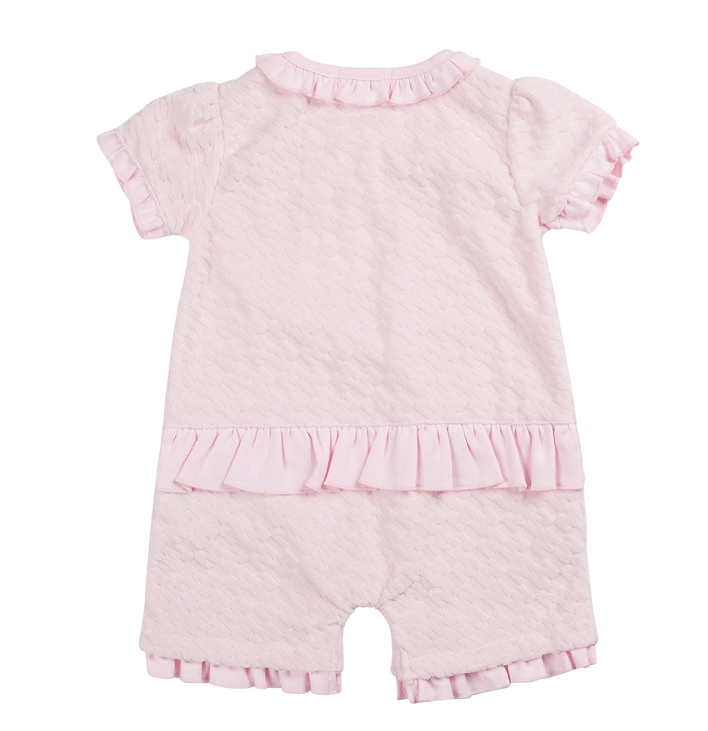 Mintini girls pink romper 6340