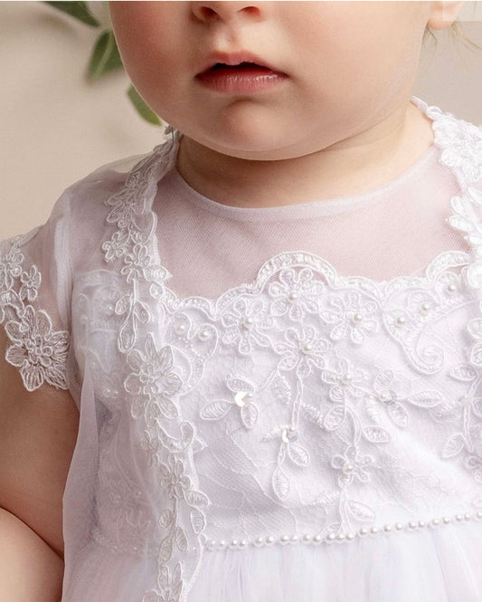 CHRISTENING DRESS AND CAPE Melody