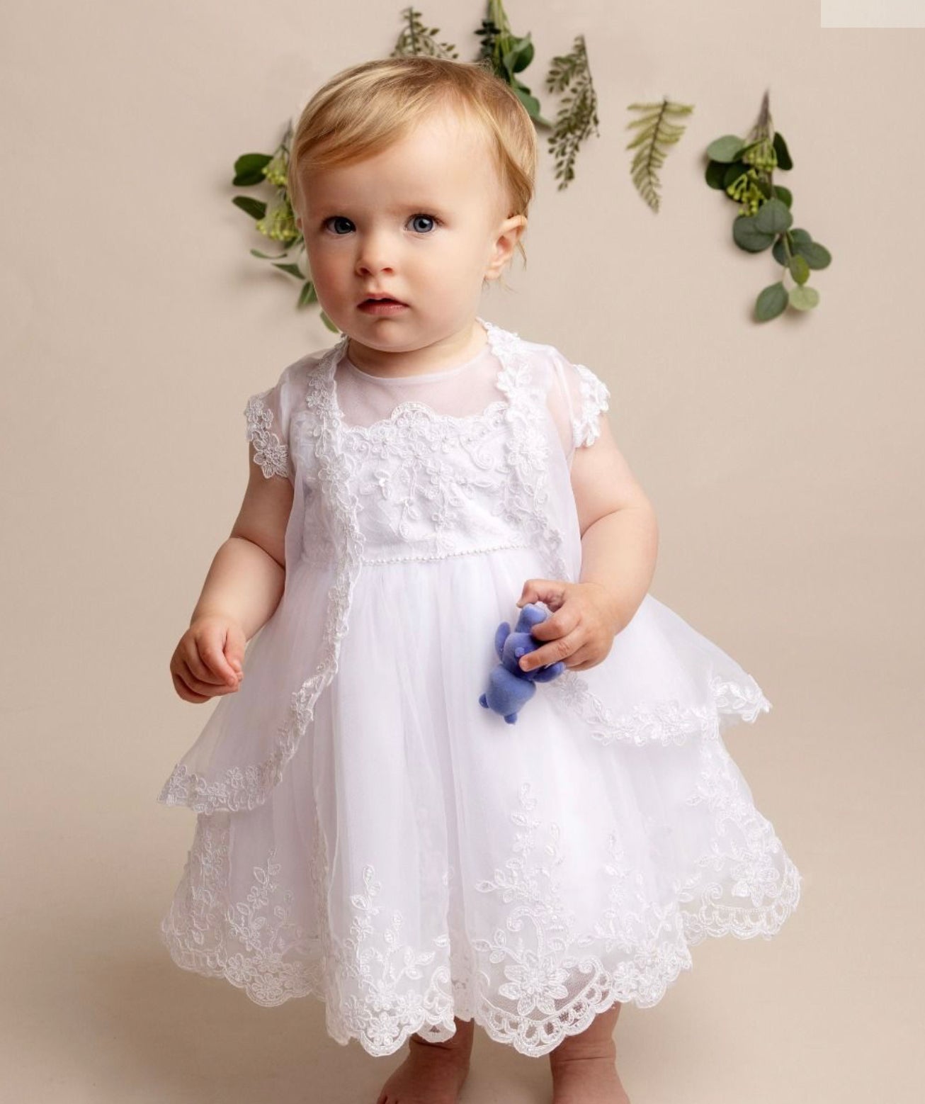 CHRISTENING DRESS AND CAPE Melody